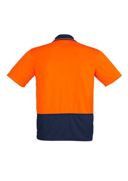 Mens Hi Vis Comfort Back Short Sleeve Polo ZH415