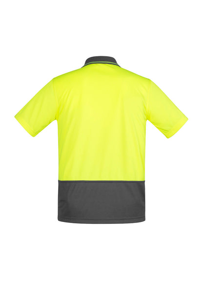 Mens Hi Vis Comfort Back Short Sleeve Polo ZH415