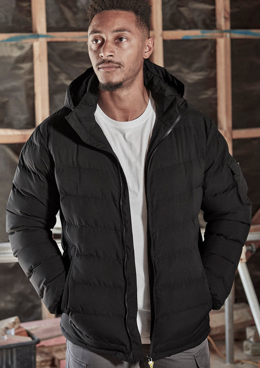 Unisex Streetworx Hooded Puffer Jacket ZJ240