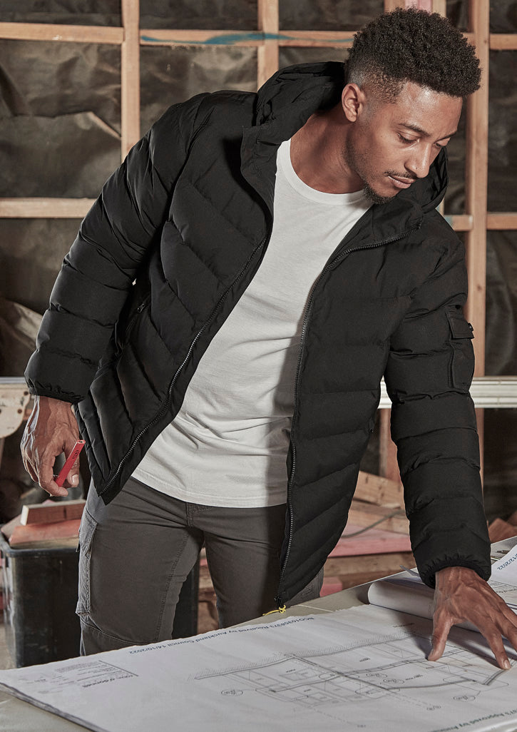 Unisex Streetworx Hooded Puffer Jacket ZJ240