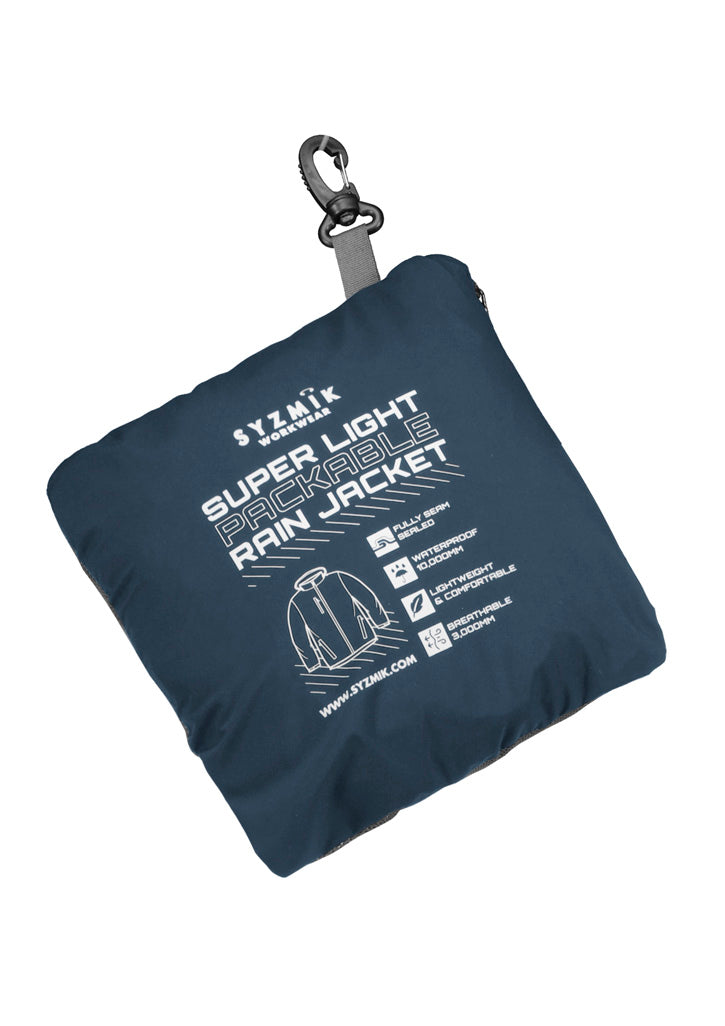 Unisex Super Light Packable Rain Jacket ZJ260