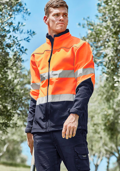 Unisex Hi Vis Polar Fleece Pullover - Shoulder Taped ZT462