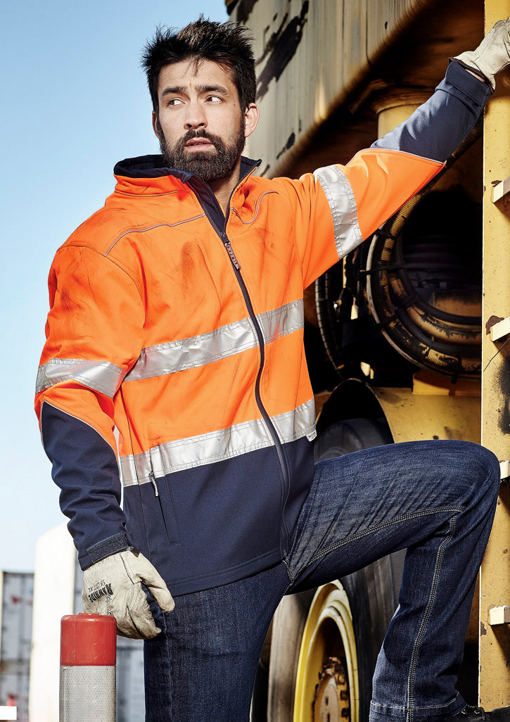 Unisex Hi Vis Polar Fleece Pullover - Shoulder Taped ZT462