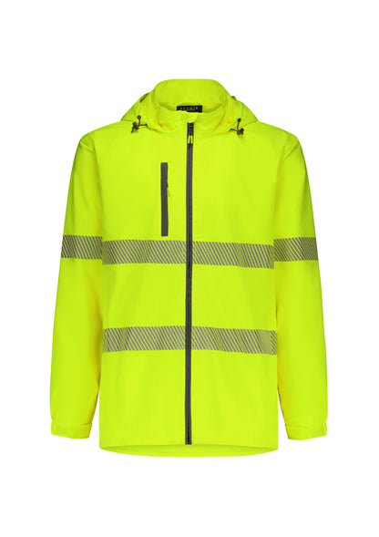 Unisex Super Light Segmented Tape Packable Rain Jacket ZJ560