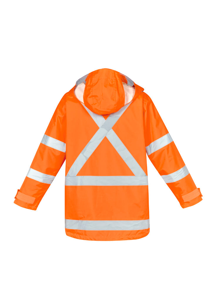 Mens Hi Vis X Back 4 In 1 Waterproof Jacket ZJ616