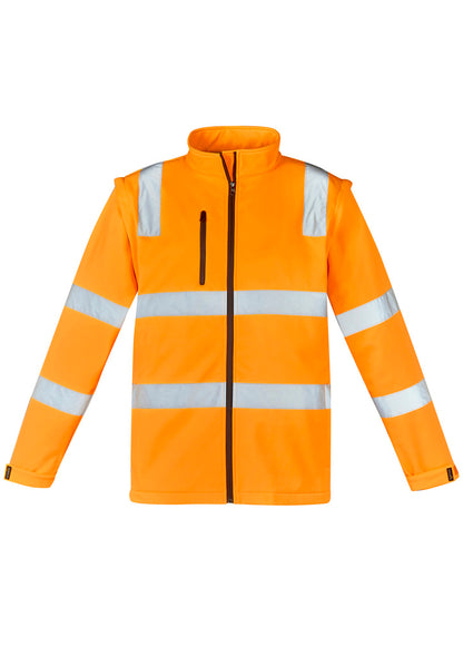 Unisex Hi Vis VIC Rail 2 In 1 Softshell Jacket ZJ780