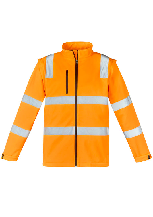 Unisex Hi Vis VIC Rail 2 In 1 Softshell Jacket ZJ780