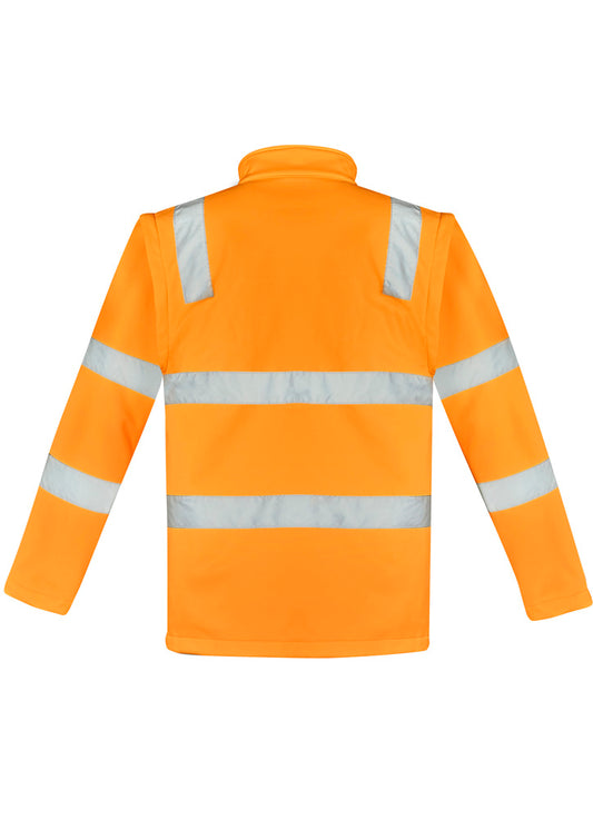 Unisex Hi Vis VIC Rail 2 In 1 Softshell Jacket ZJ780