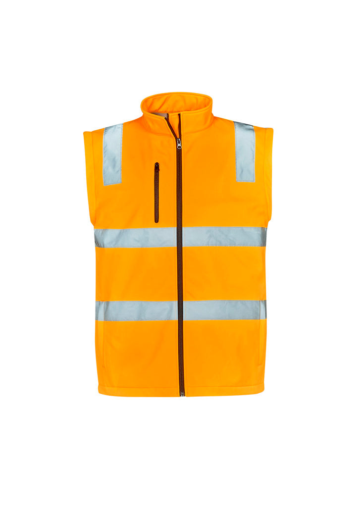 Unisex Hi Vis VIC Rail 2 In 1 Softshell Jacket ZJ780