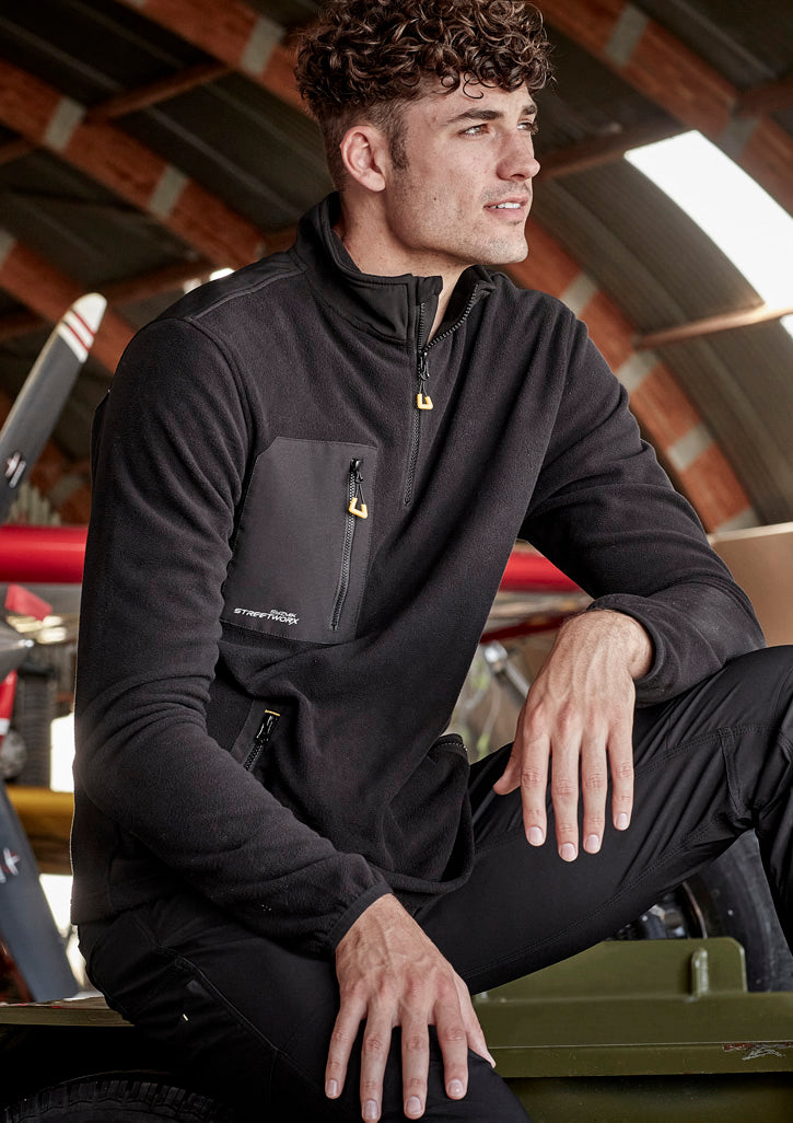 Unisex Streetworx Lightweight 1/4 Zip Polar Fleece ZT210
