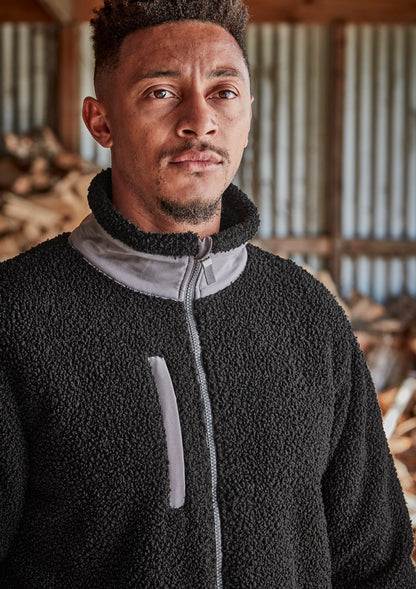 Unisex Streetworx Full Zip Sherpa Fleece ZT285