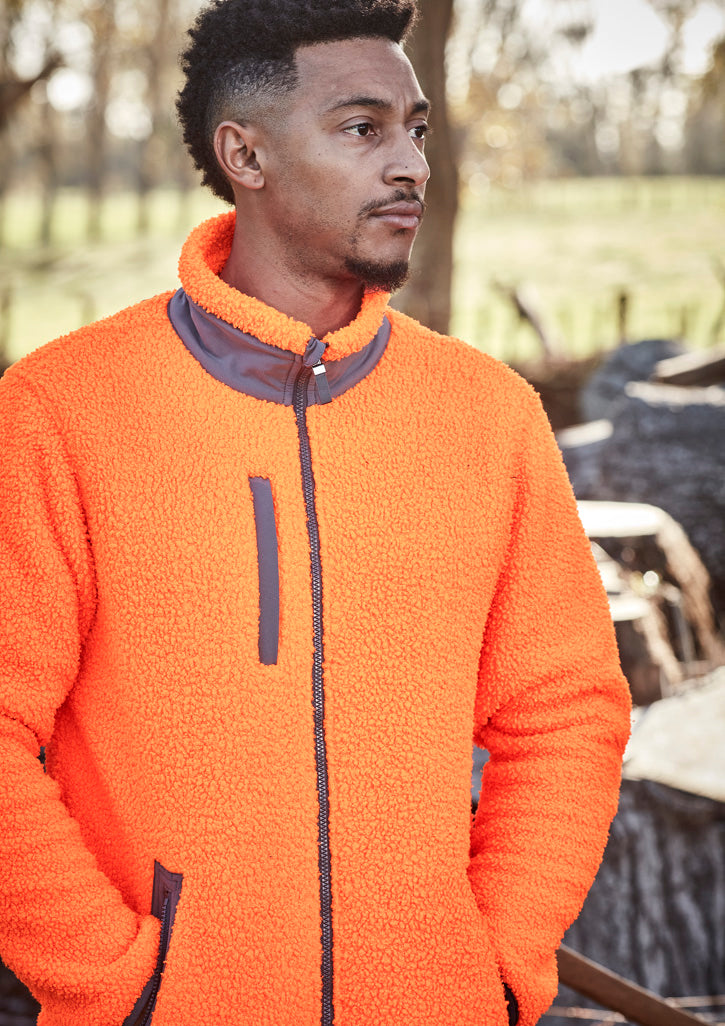 Unisex Streetworx Full Zip Sherpa Fleece ZT285