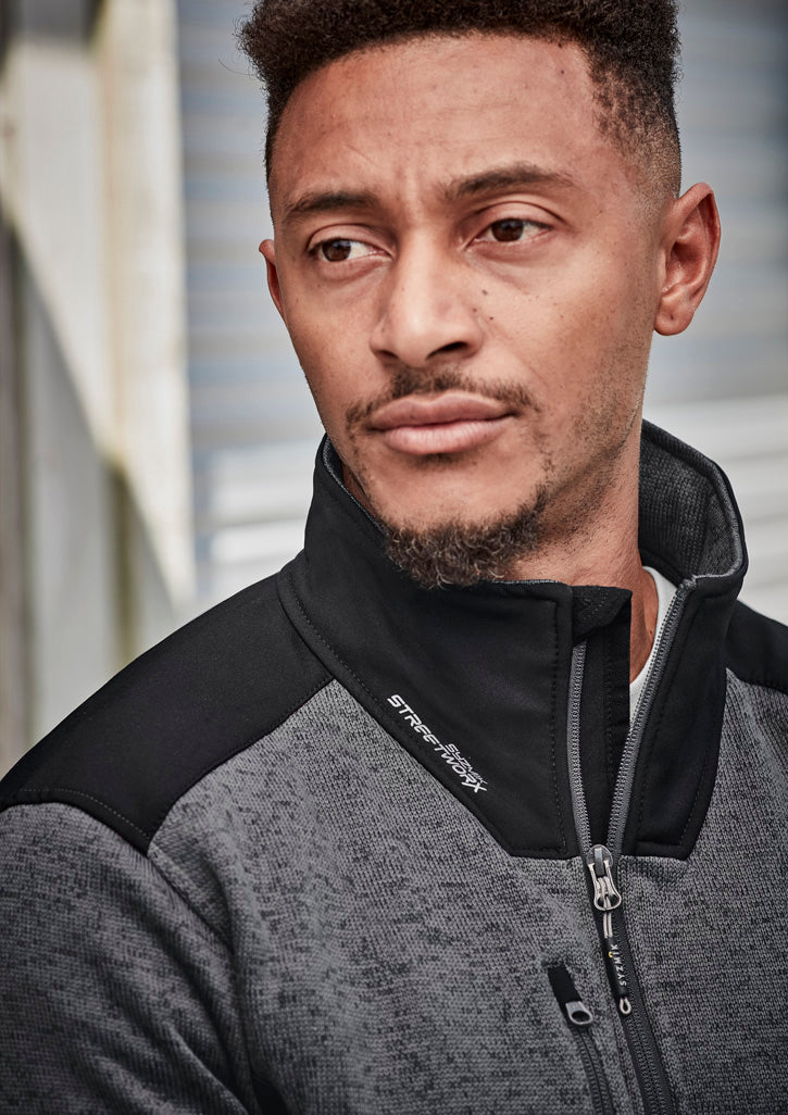 Unisex Streetworx Reinforced Knit 1/2 Zip Pullover ZT380