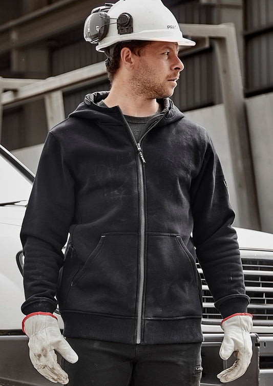 Unisex Zip Front Multi-Pocket Hoodie ZT468