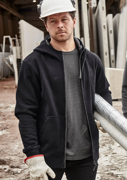 Unisex Zip Front Multi-Pocket Hoodie ZT468