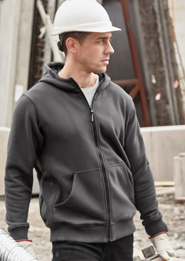 Unisex Zip Front Multi-Pocket Hoodie ZT468