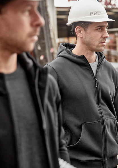 Unisex Zip Front Multi-Pocket Hoodie ZT468