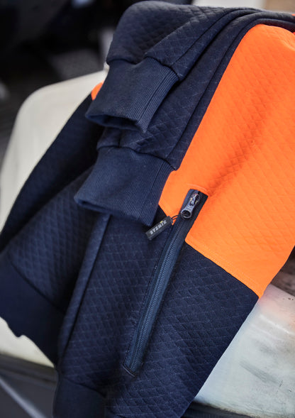 Unisex Hi Vis Textured Jacquard Hoodie ZT477