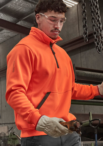 Unisex Streetworx Water Resistant 1/4 Zip Pullover ZT665