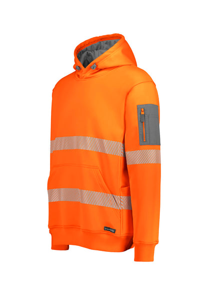 Unisex Streetworx Segmented Tape Water Resistant Hoodie ZT867