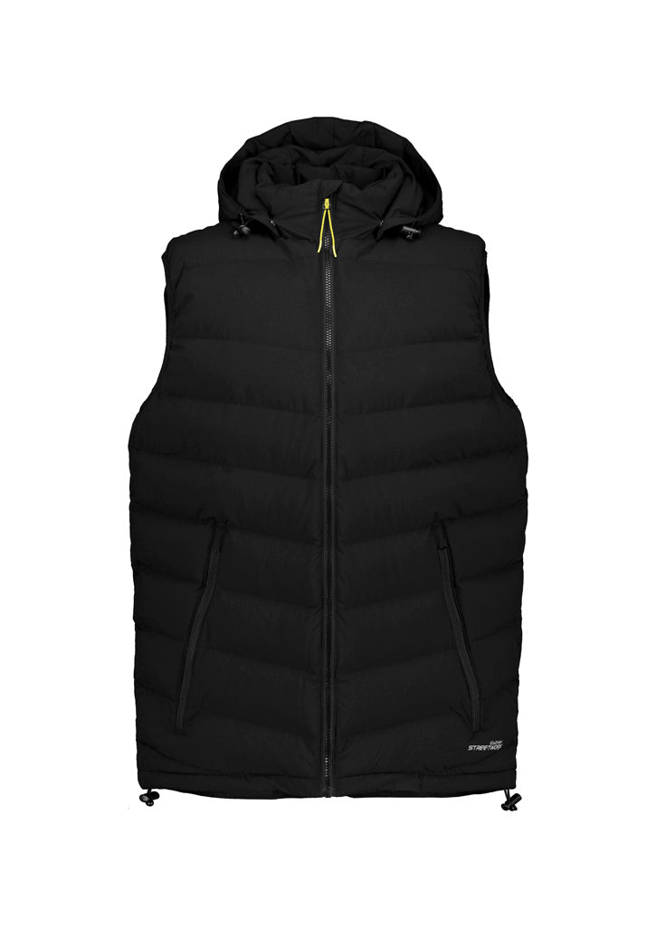 Unisex Streetworx Hooded Puffer Vest ZV245