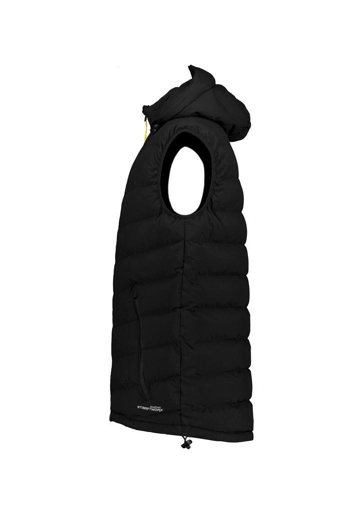 Unisex Streetworx Hooded Puffer Vest ZV245