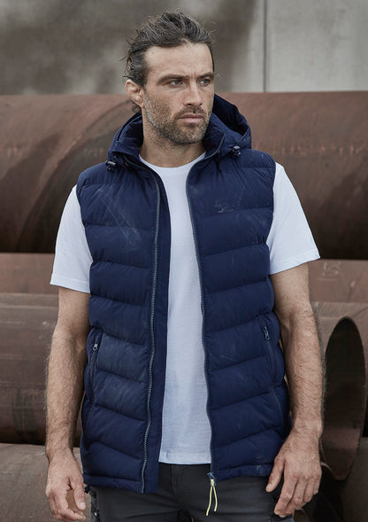 Unisex Streetworx Hooded Puffer Vest ZV245