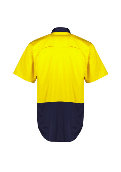 Mens Hi Vis Short Sleeve Shirt ZW115