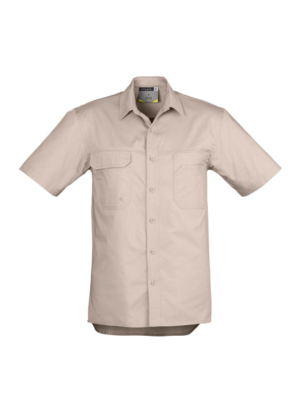 Mens Lightweight Tradie Short Sleeve Shirt ZW120