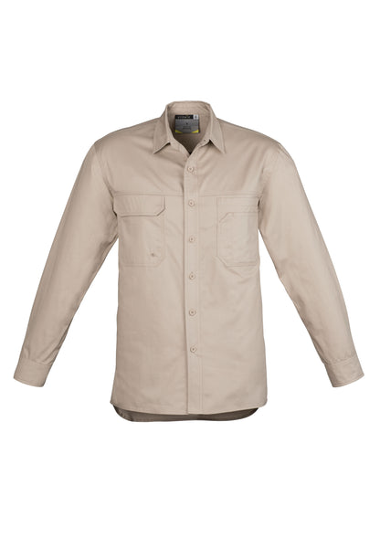 Mens Lightweight Tradie Long Sleeve Shirt ZW121