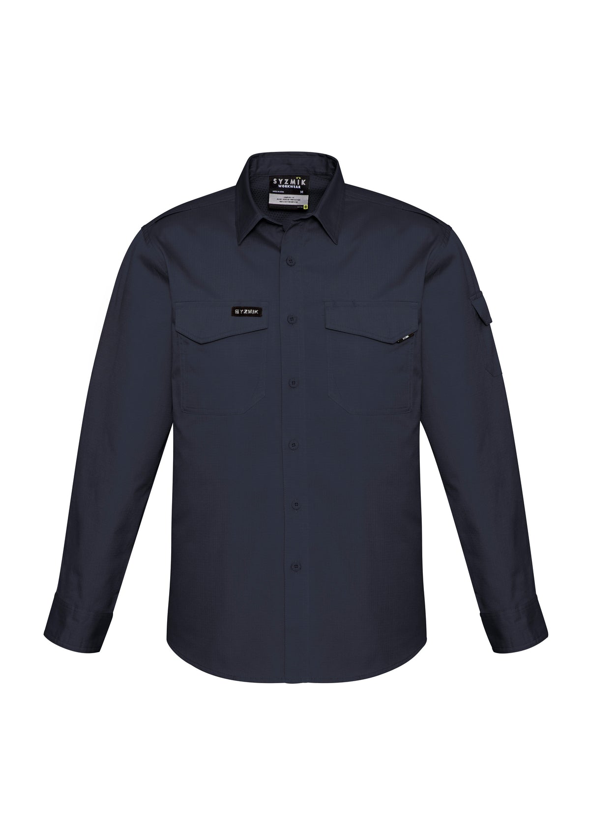 Mens Rugged Cooling Long Sleeve Shirt ZW400