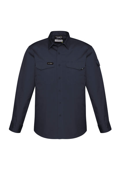 Mens Rugged Cooling Long Sleeve Shirt ZW400