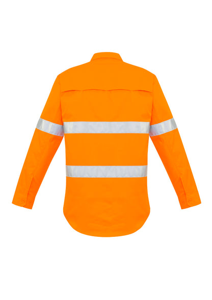 Mens Hi Vis Hoop Taped Long Sleeve Shirt ZW640