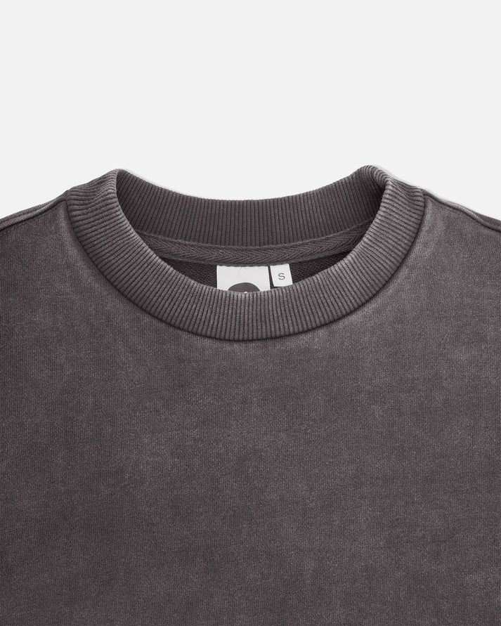 Colour Plane Acid Washed Crewneck