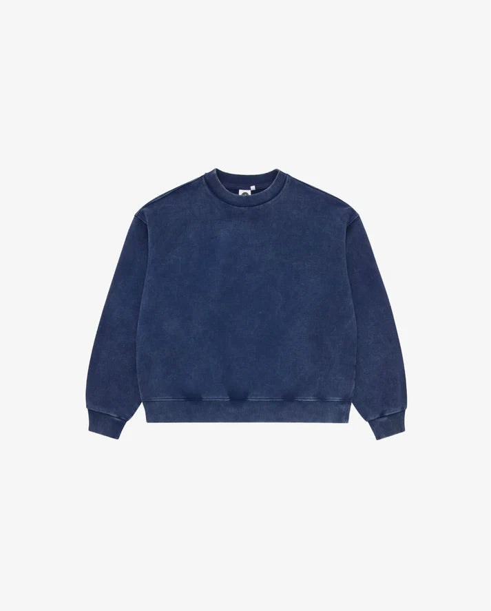 Colour Plane Acid Washed Crewneck